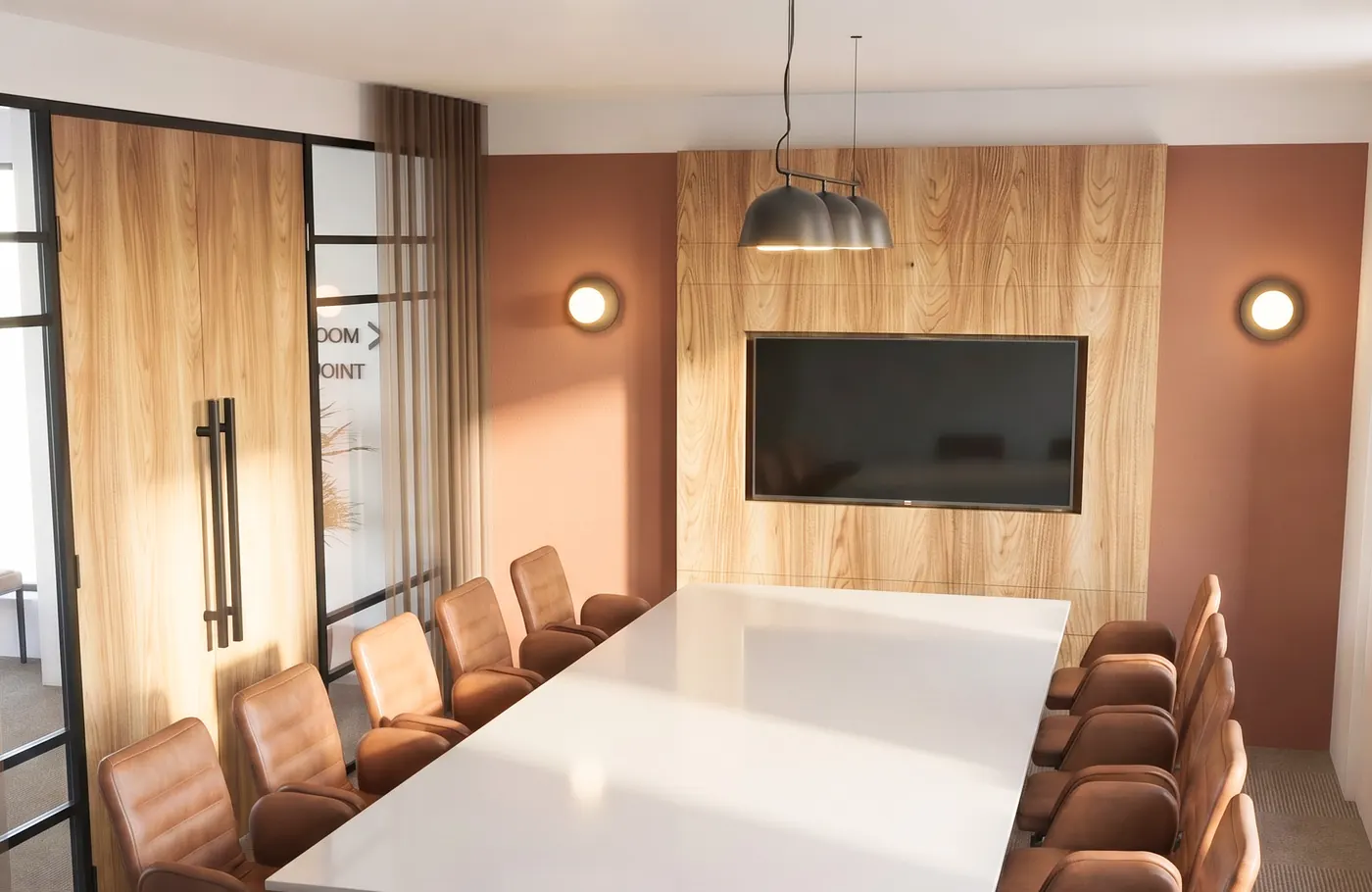 Indicative 12 person meeting room